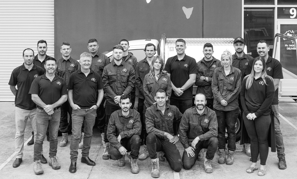 Service and maintenance team