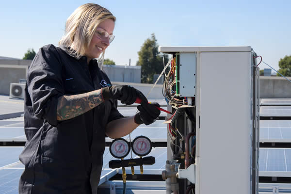 Service and maintenance team